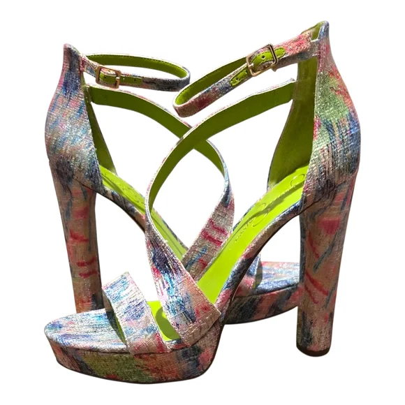 Jessica Simpson Women's Iley Strappy Platform High Heel Sandals - Picture 2 of 6